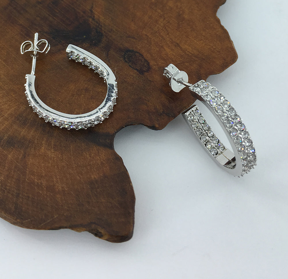 Frenelle Jewellery Swarovski crystal earrings