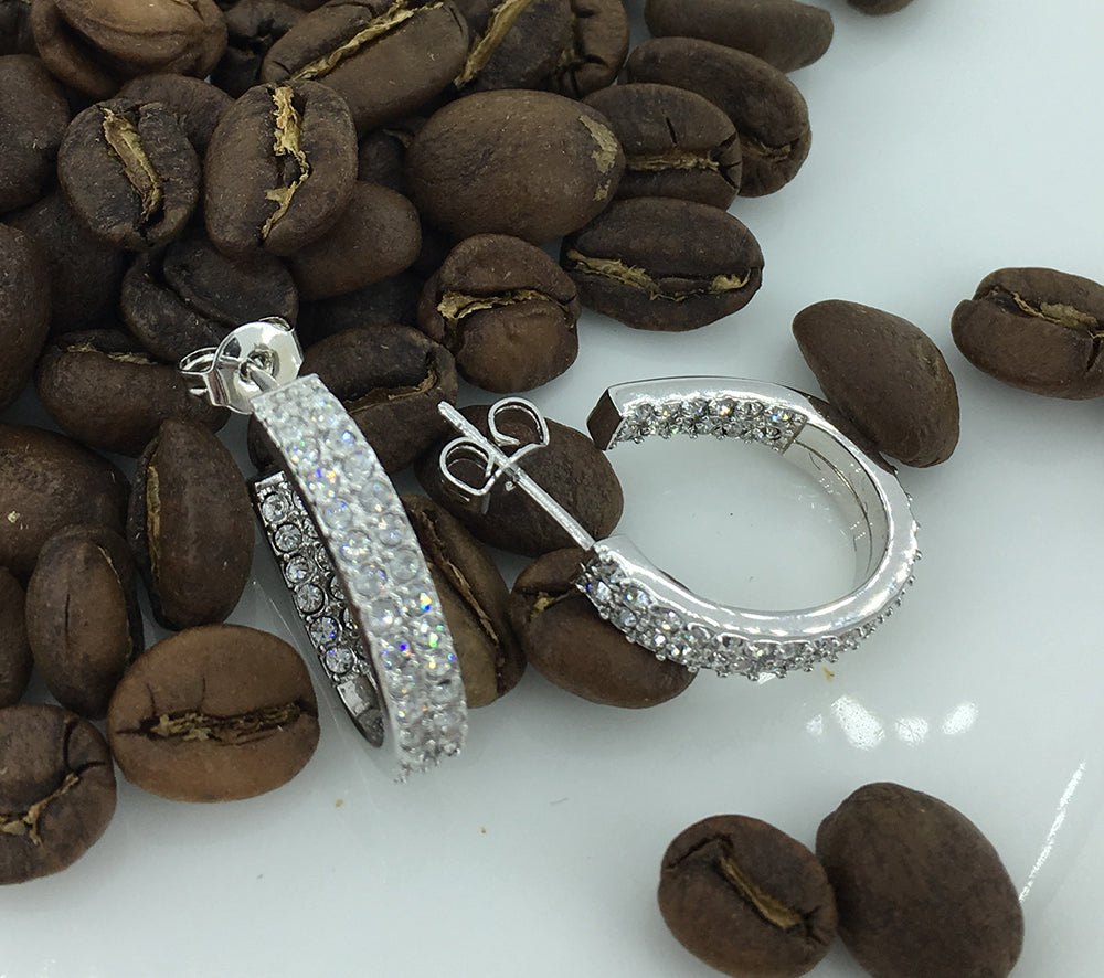 Frenelle Jewellery Swarovski crystal earrings