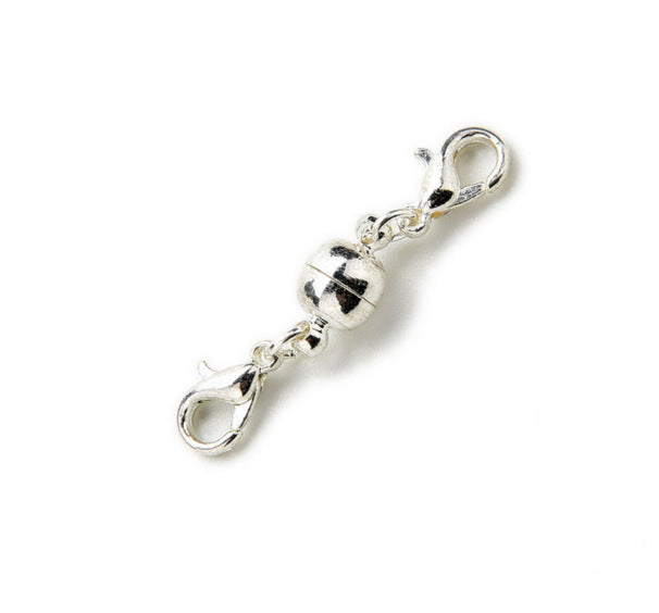 925 Sterling Silver Horizontal Ball Magnetic Clasp – Ore Metals