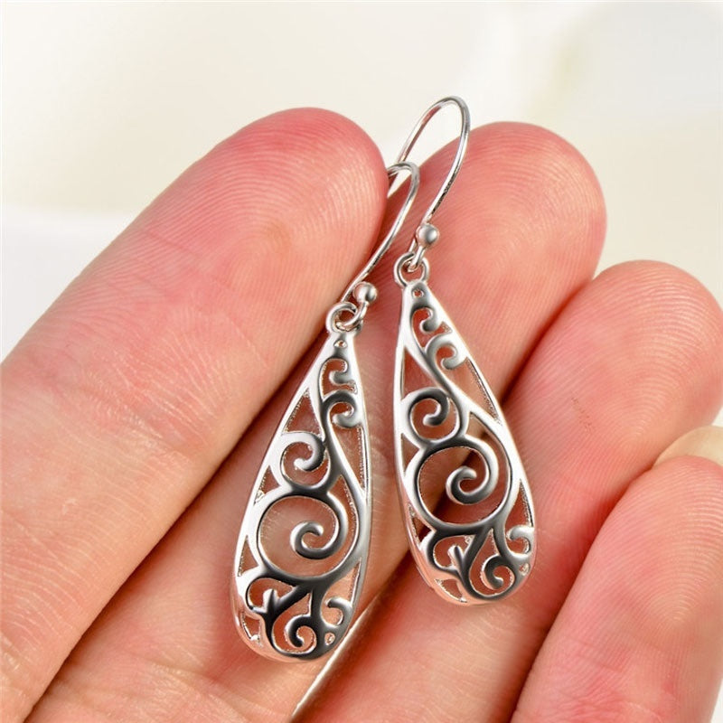 silver jewellery set koru nz
