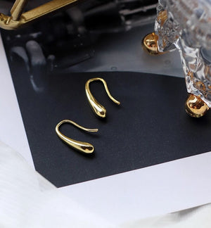 gold teardrop earrings jewellery auckland