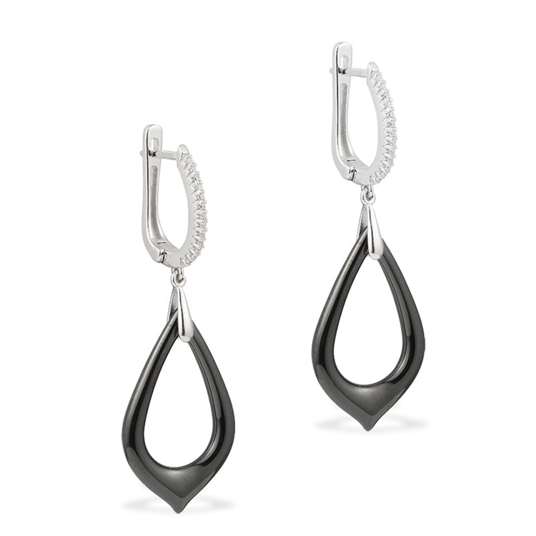 black silver jewellery set for women