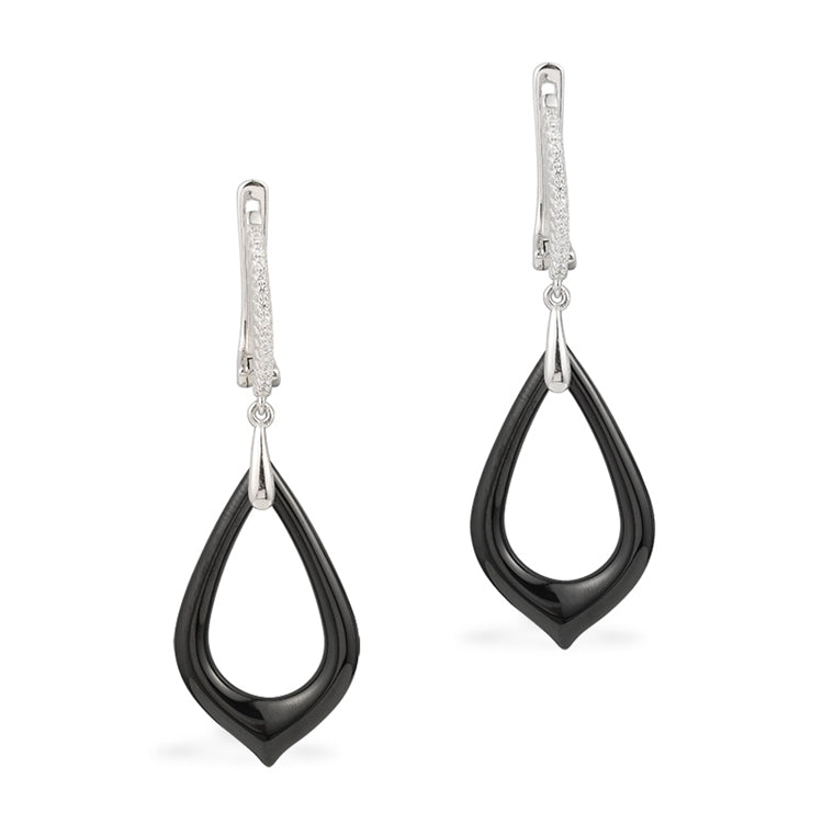 black silver jewellery set for women