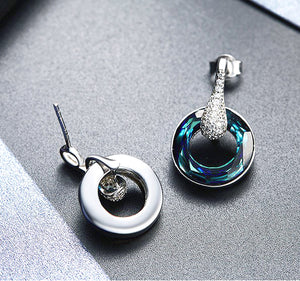 new zealand crystal drop earrings jewellery