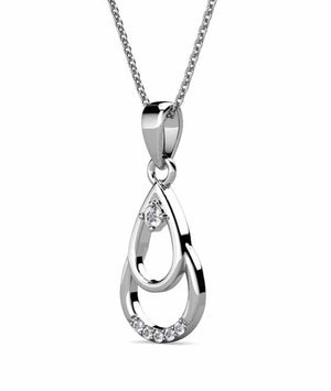 frenelle jewellery silver set crysta;s