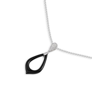 black silver jewellery set for women
