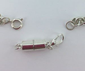 gold magnetic clasp necklace bracelet