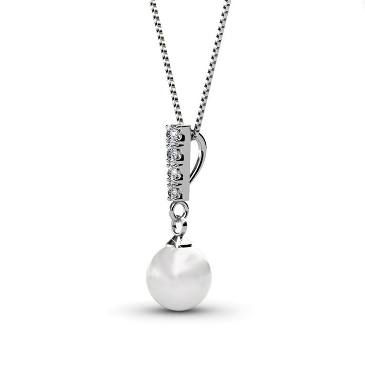 Frenelle Jewellery Set Pearls Crystals