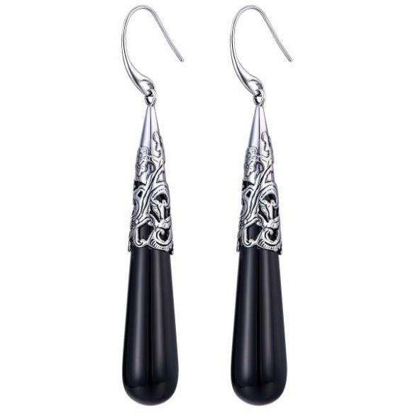 Victorian Gothic Filigree Drop Earrings - Ardent Hearts Designs| Ardent  Hearts Designs